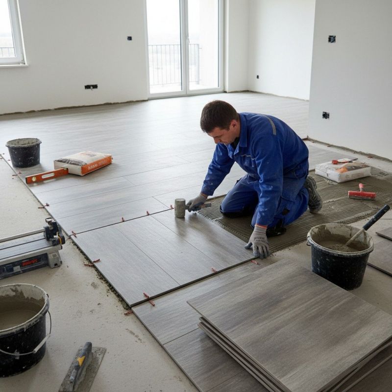 Ceramic Tile Installation detail